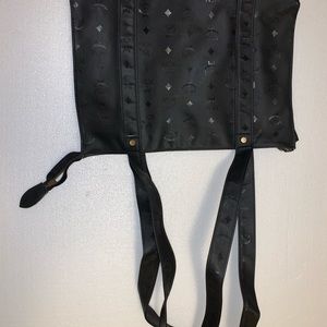 Vintage MCM Tote handbag Bag Black West Ge…